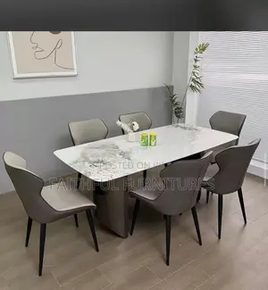 Marble Dining Table With Chairs