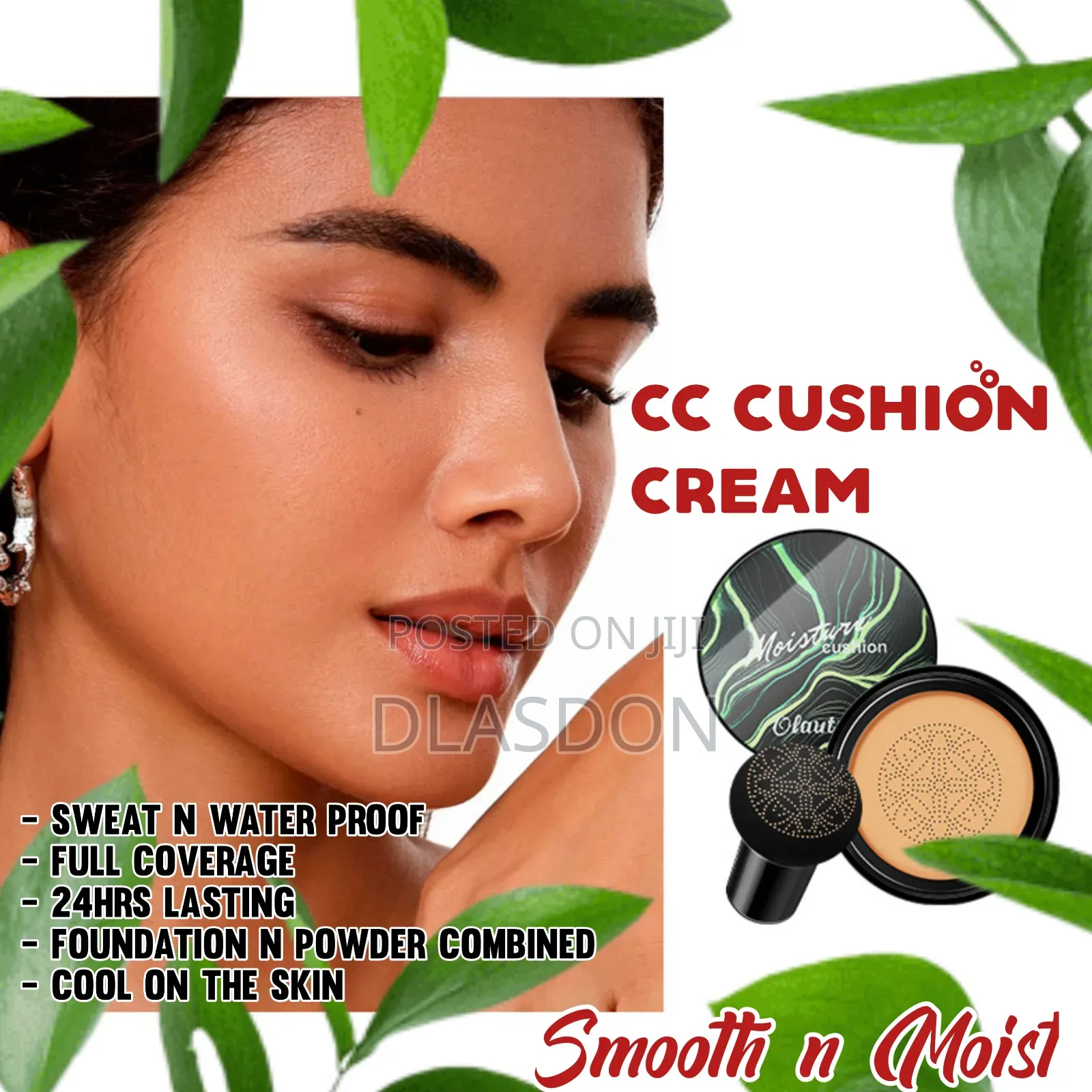 Cc Cushion Moisturising Cream Foundation