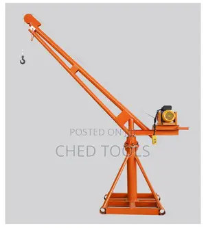 Electric Building Crane Complete Set
