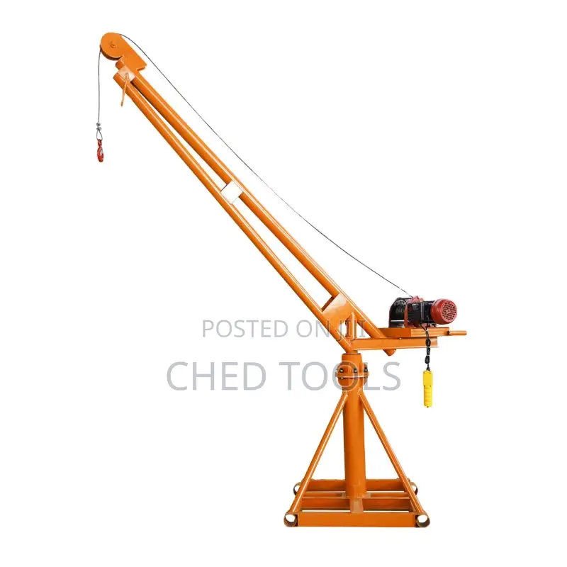 Electric Building Crane Complete Set