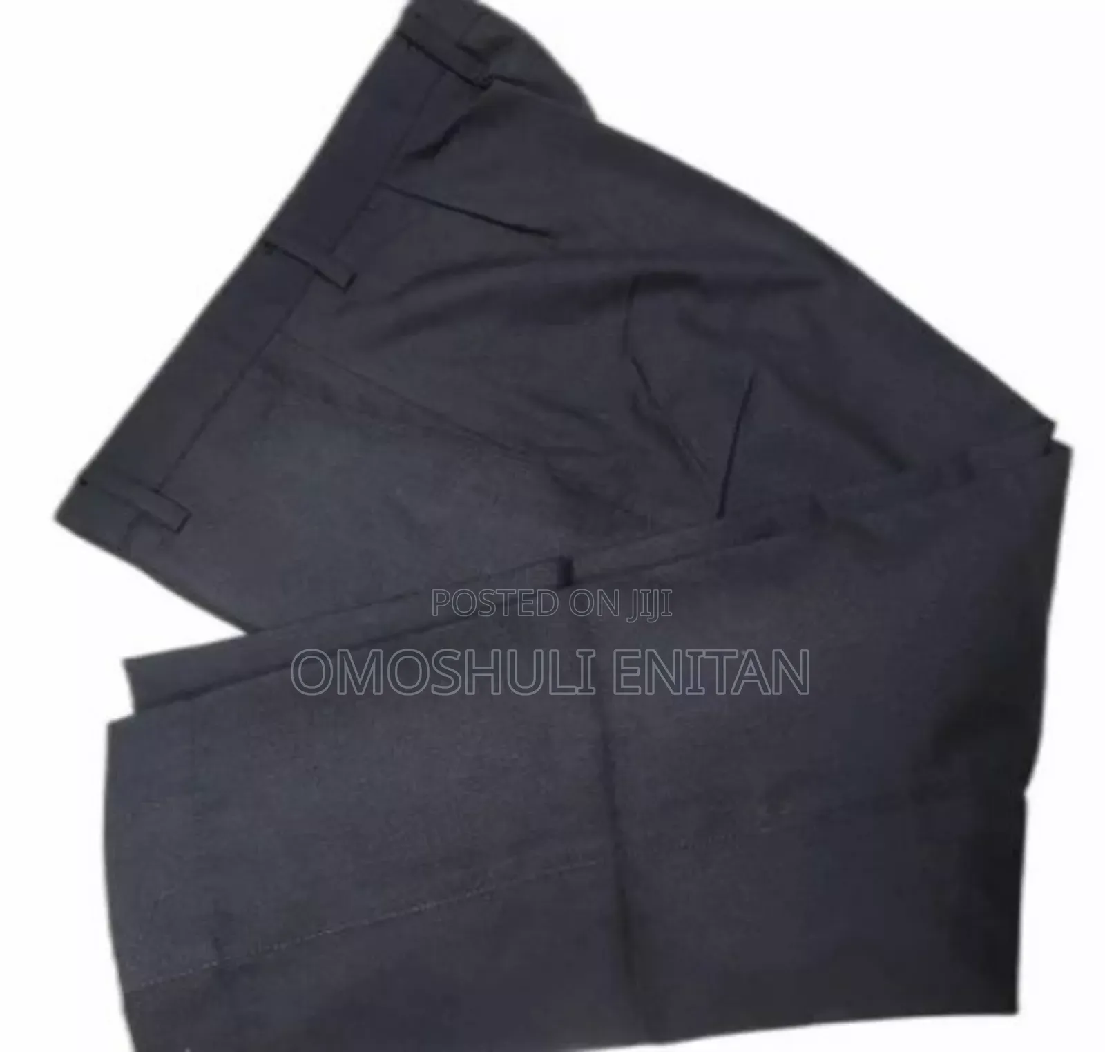 Black Men's /Women's Chinos Trousers