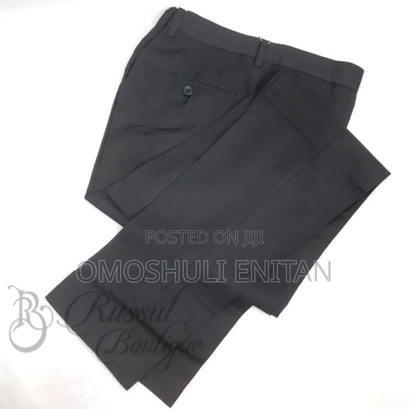 Black Men's /Women's Chinos Trousers