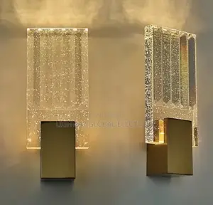 Led Luxury Modern Crystal Interior Wall Lamp