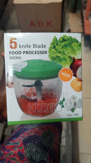 5 Knife Blade Food Processor