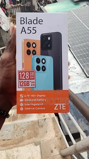 New ZTE Blade A55 128 GB Black