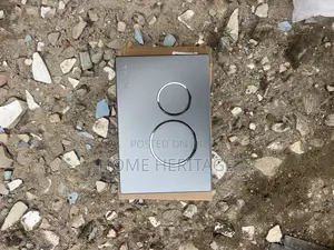 Grey Button Concealed Toilet