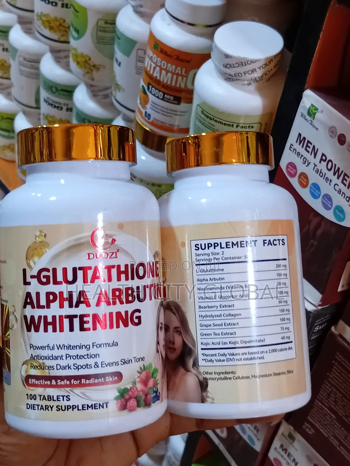 Alpha Arbutin Whitening Tablets
