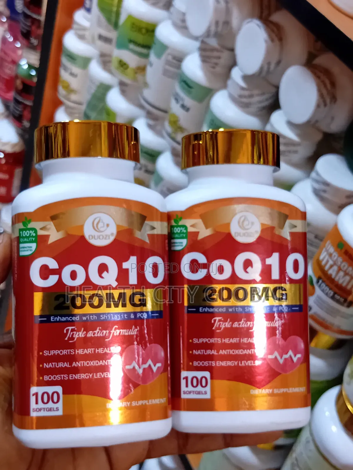Triple Action Formula (Co-Q10+ Shilajit+Pqq)