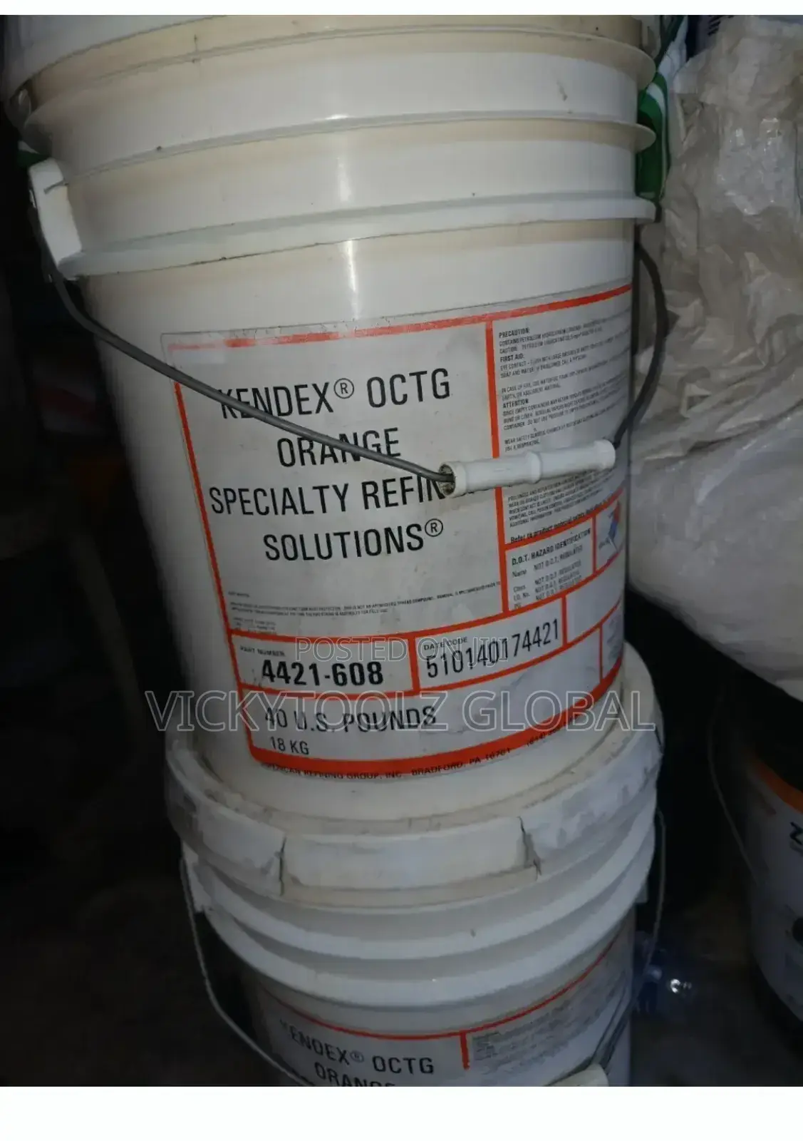 Kendex Octg Orange Grease Refine Solution 18kg 4421-608
