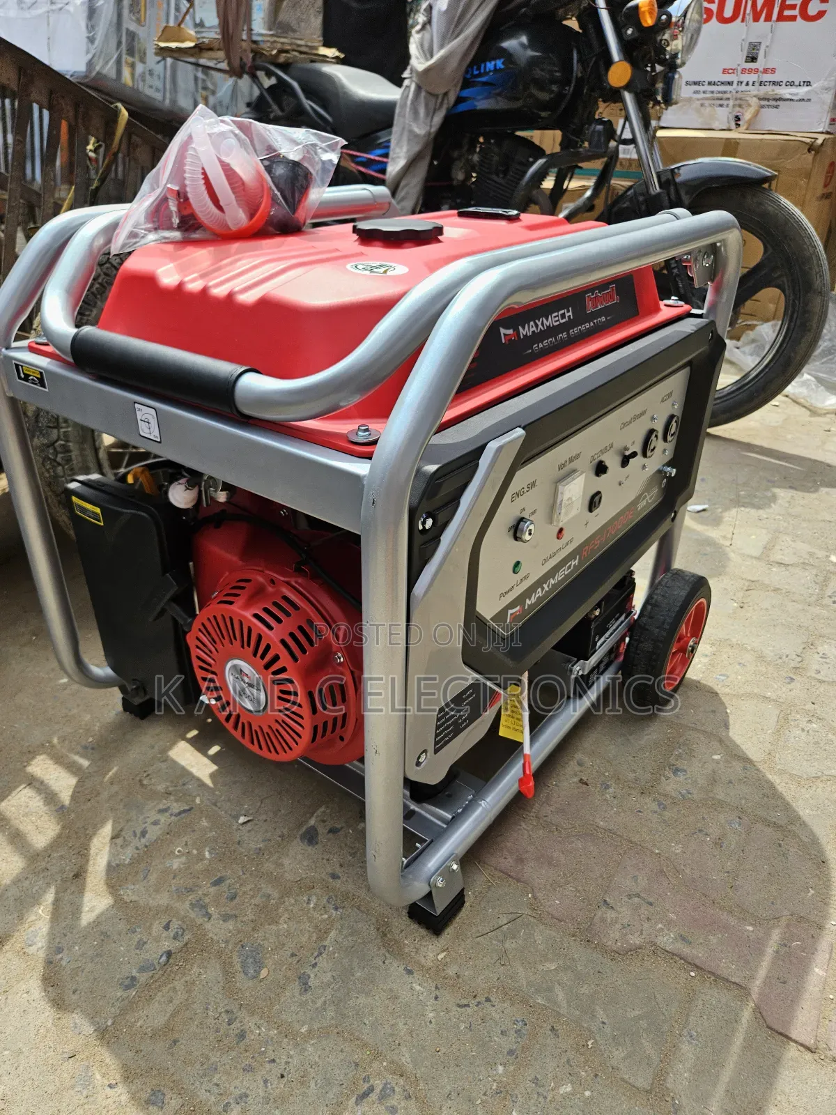 10kva Maxmech Petorl Generator 100%Copper Wire