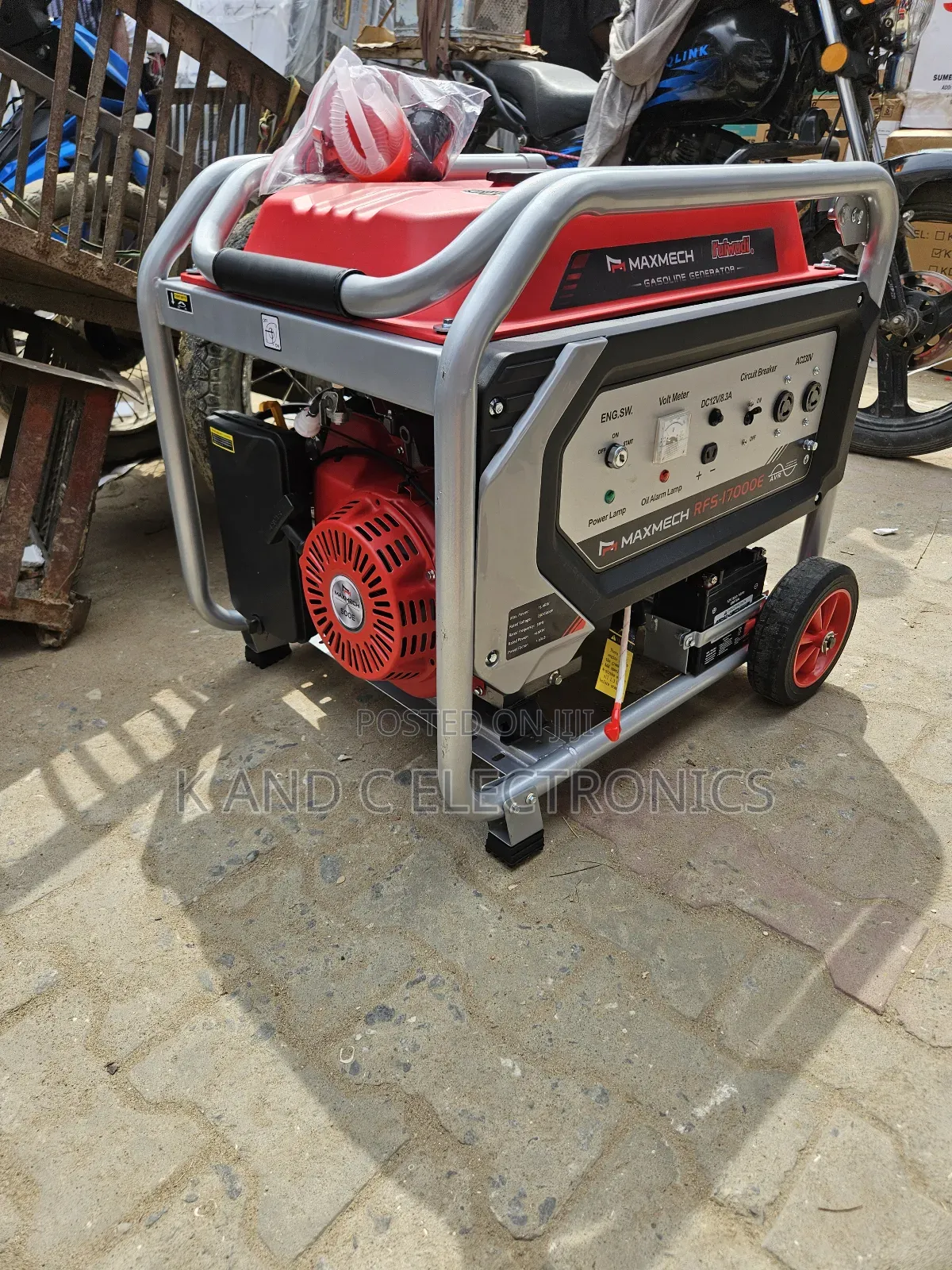Maxmech 12kva Petorl Generator 100%Copper Wire