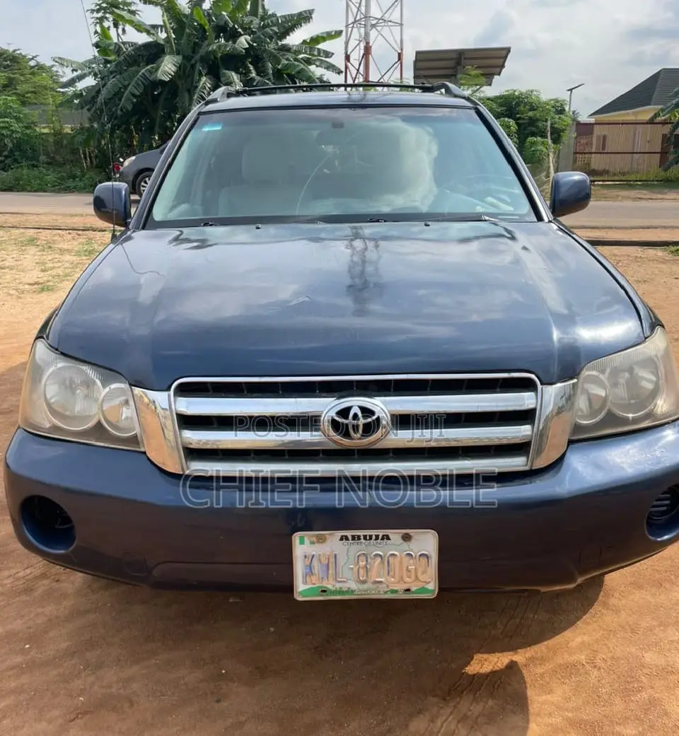 Toyota Highlander 2004 Blue