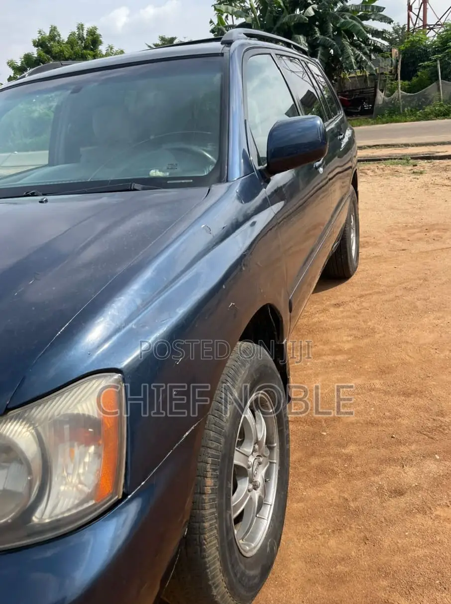 Toyota Highlander 2004 Blue