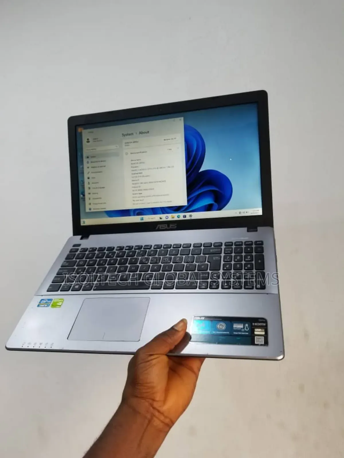 Laptop Asus 8GB Intel Core i5 HDD 500GB