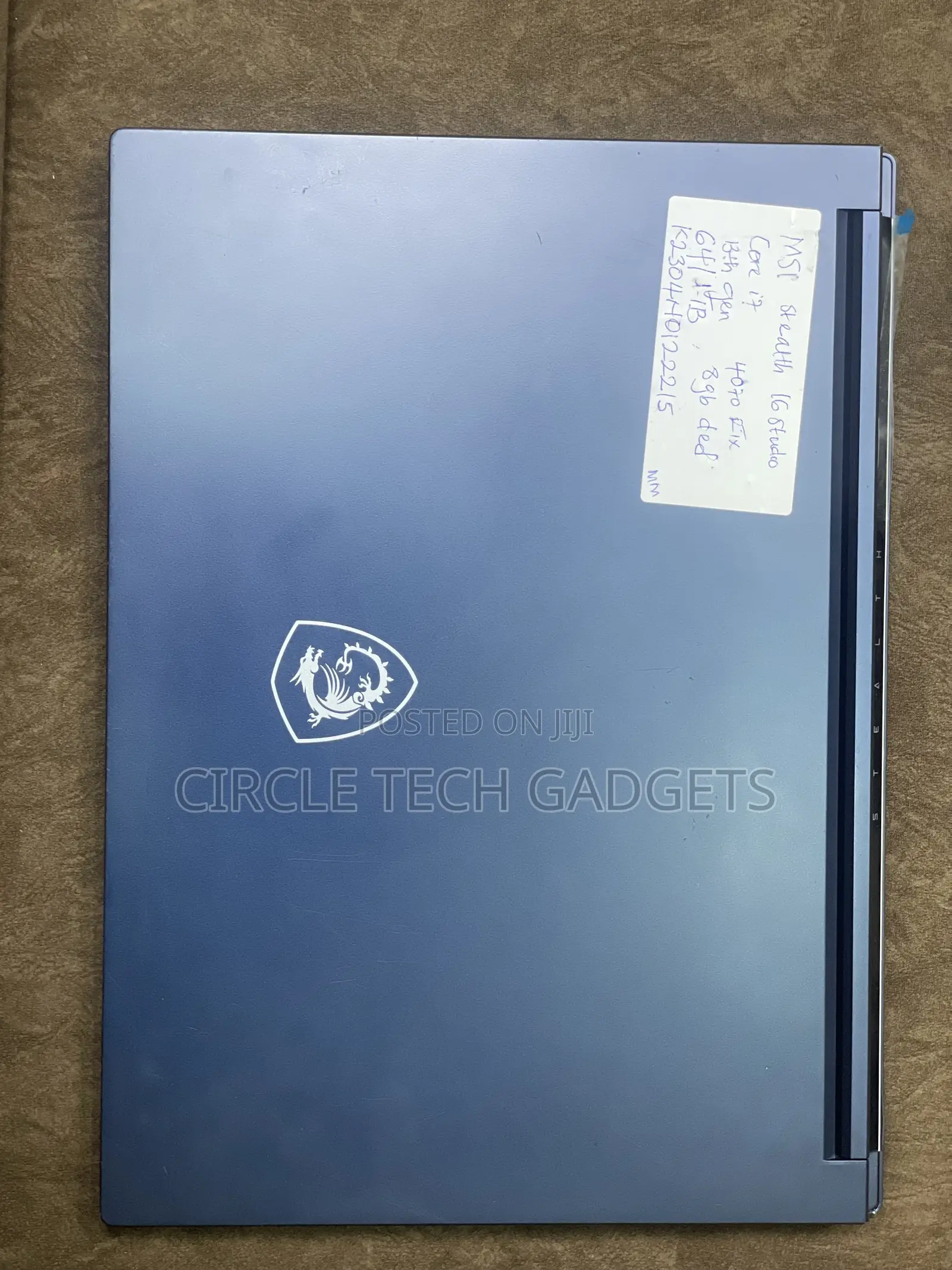 Laptop MSI Stealth 16 Studio A13VG 64GB Intel Core I7 SSD 1T