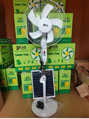 Solar Rechargeable Fan