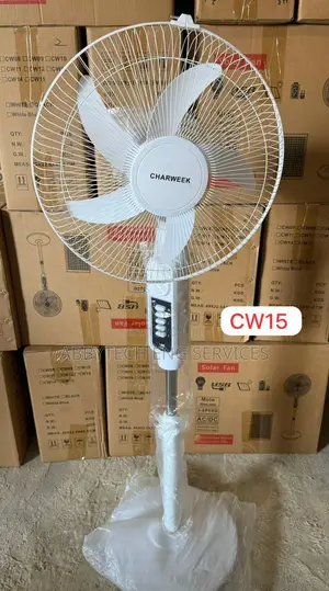 Solar Rechargeable Fan