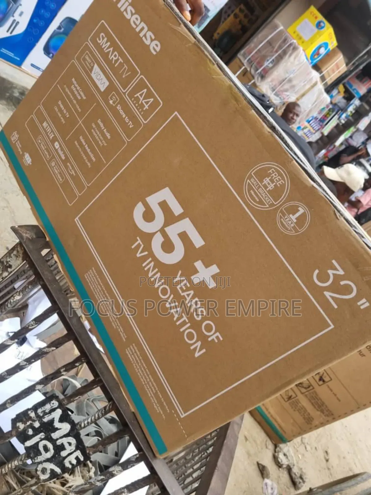 Original 32inche Hisense Smart Tv A4 Frameless