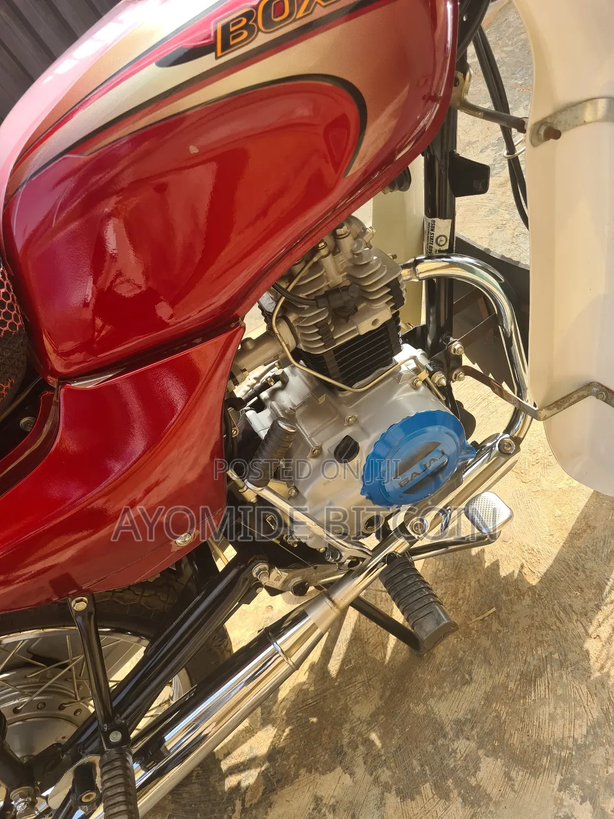 Bajaj Boxer 100 2025 Red