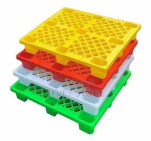 Green Plastic Pallets, Nestable Polyethylene Pallets