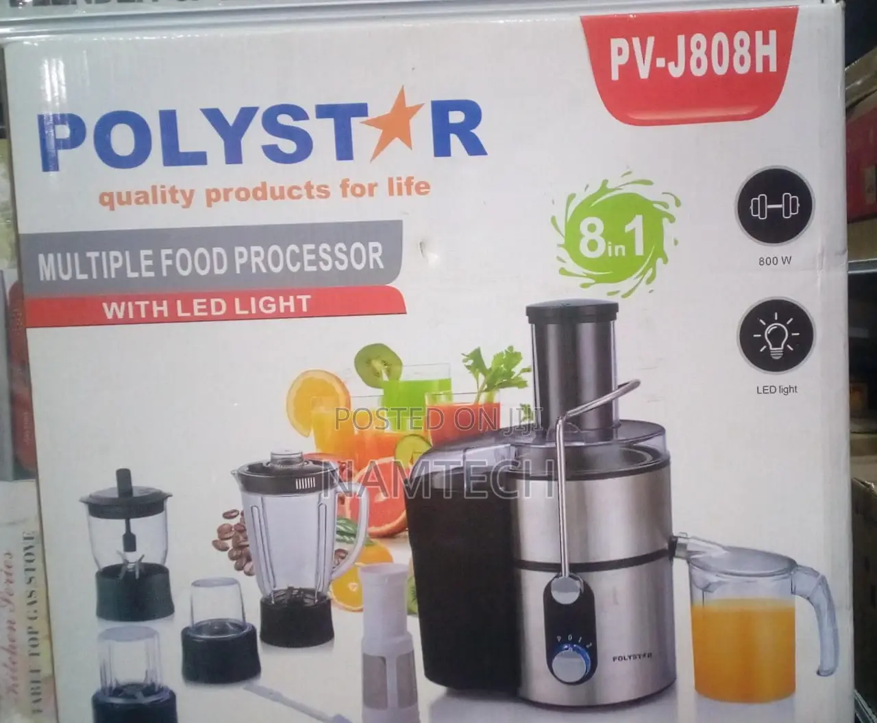 Food Processor Pv-J808h