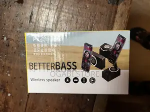 Better Base Wireless Bluetooth Speaker and Phone Holder