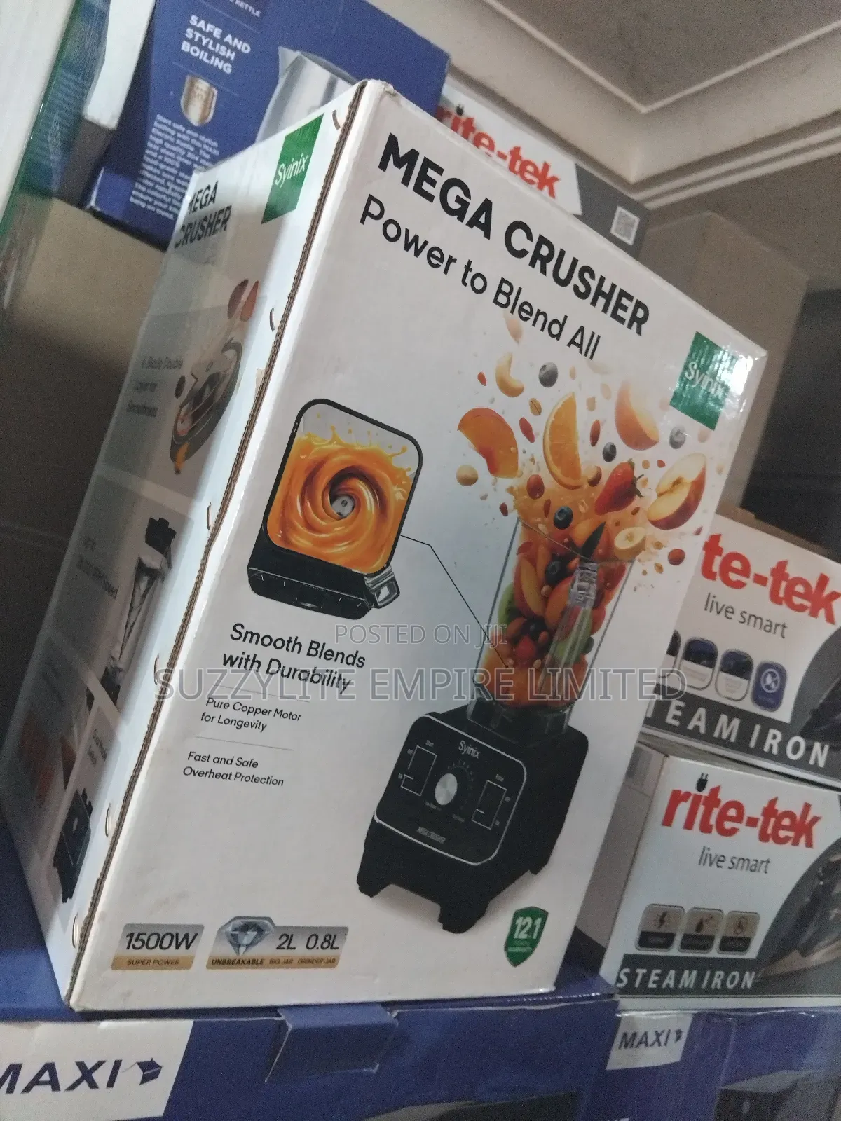 Synix Industrial Blender Heavy Duty