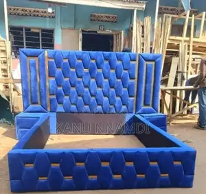 6by6 Bed Frame With Two Bedside Table
