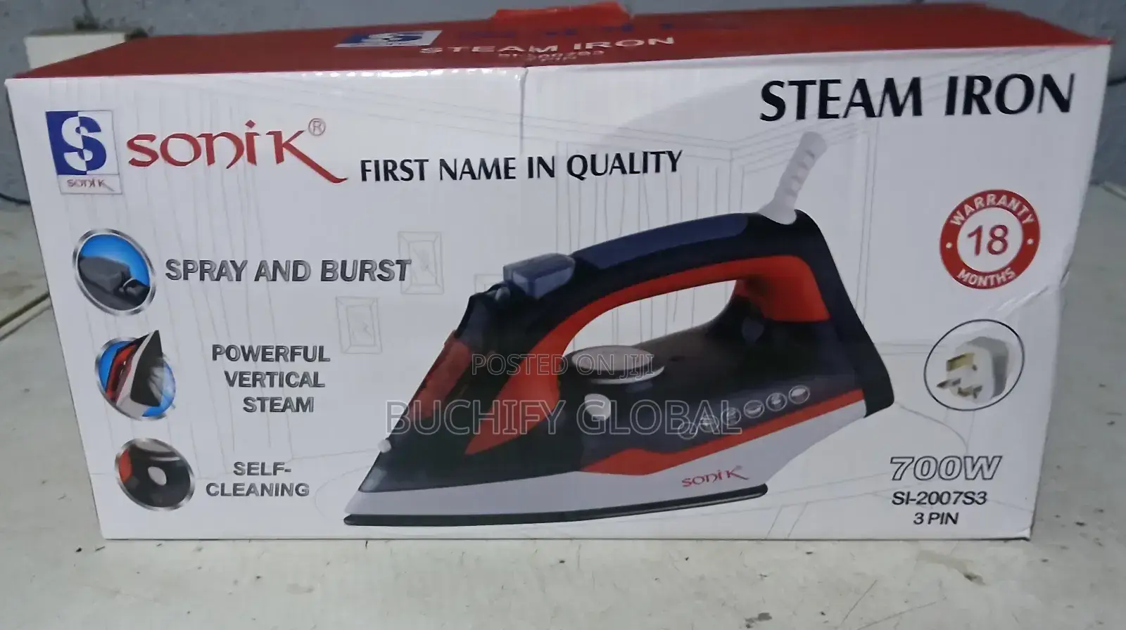 Sonik Steam Iron