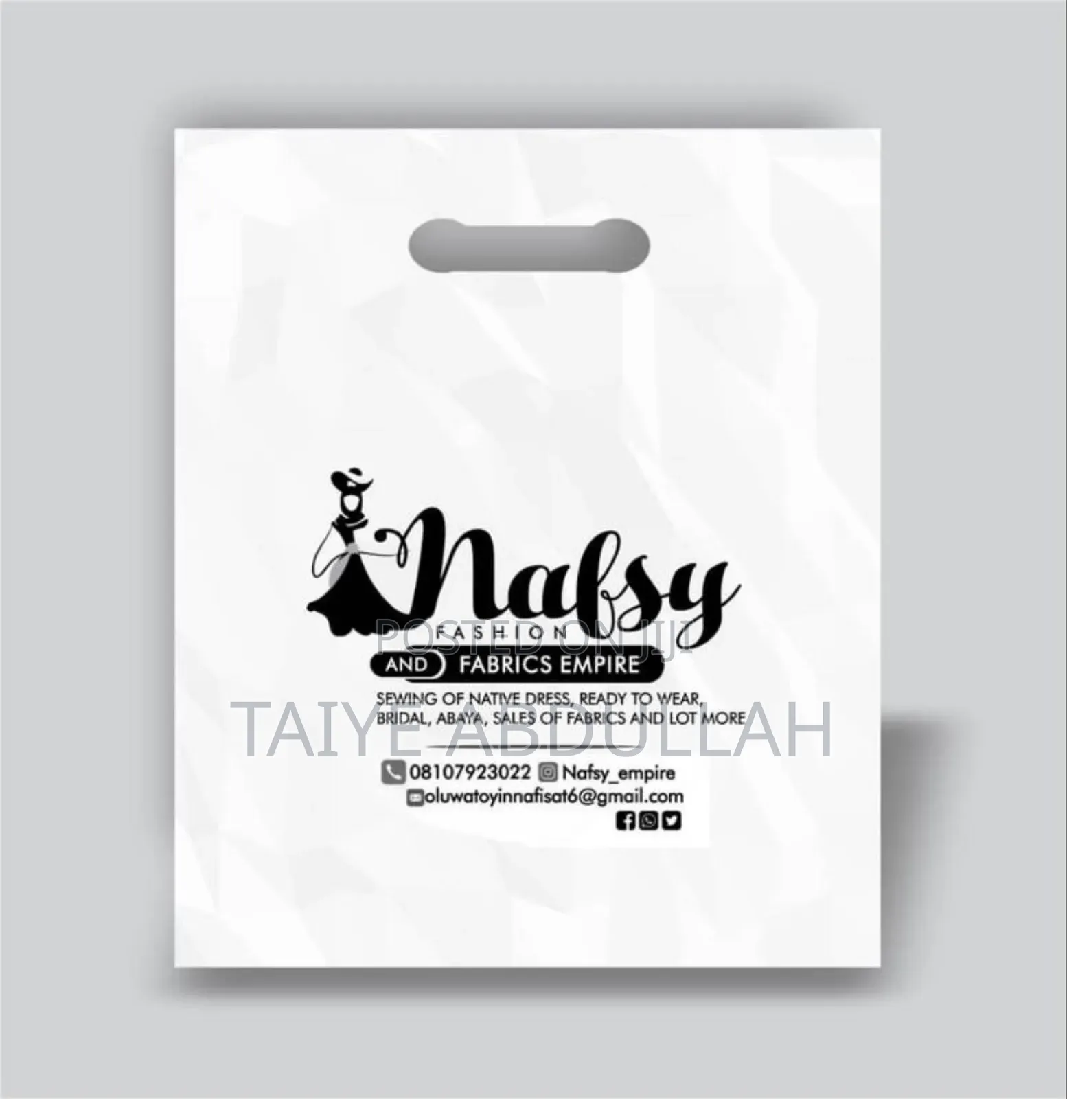 Customized Nylon Bag