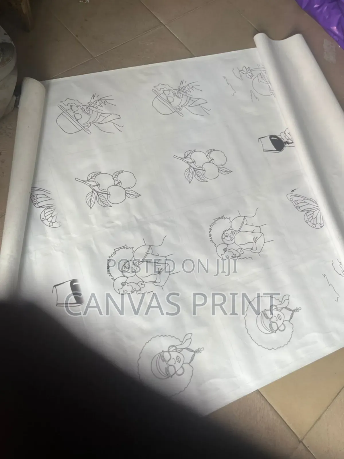 Pre Drawn Stretch Canvas
