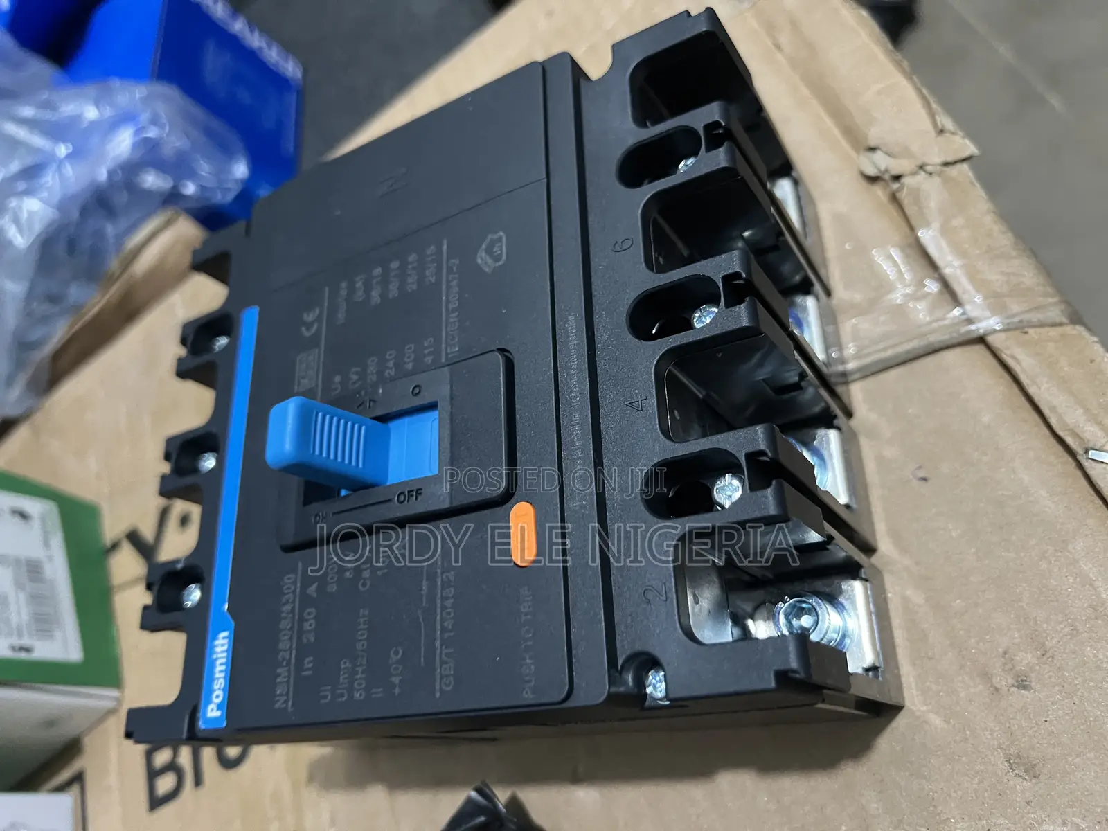 Posmith McCb Breaker 250amp/4pole