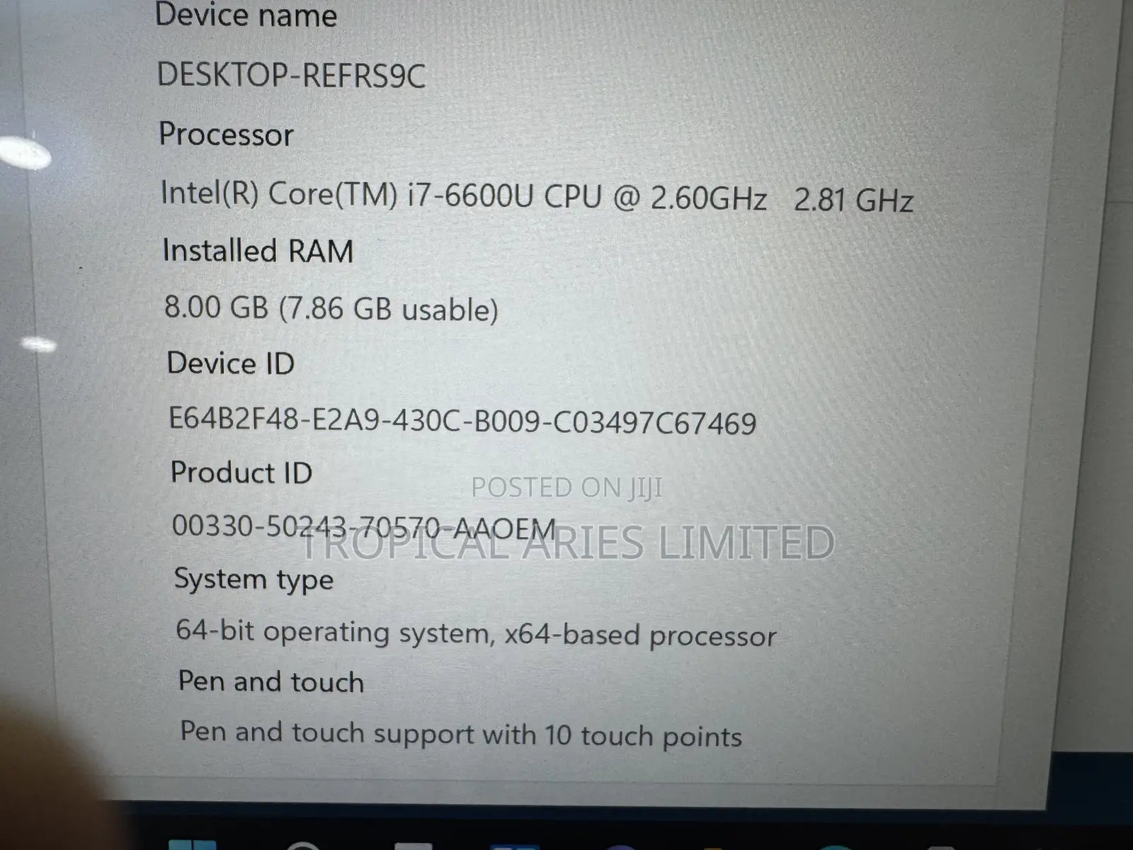 Laptop Lenovo ThinkPad Yoga 8GB Intel Core I7 SSD 256GB