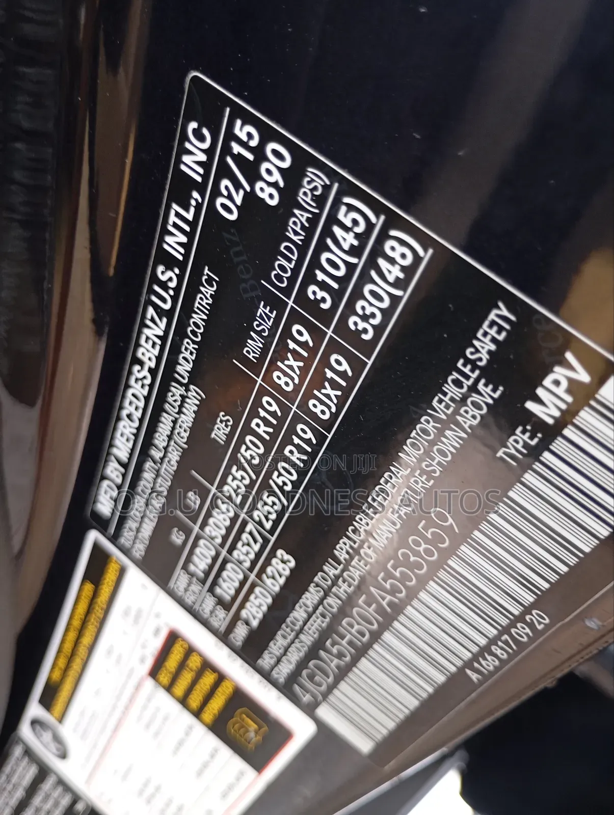 Mercedes-Benz M Class 2015 Blue