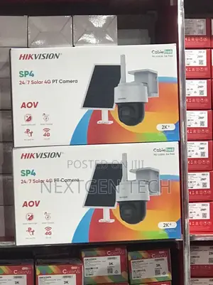 Hikvision Sp4 24/7 Solar 4g Pt Camera