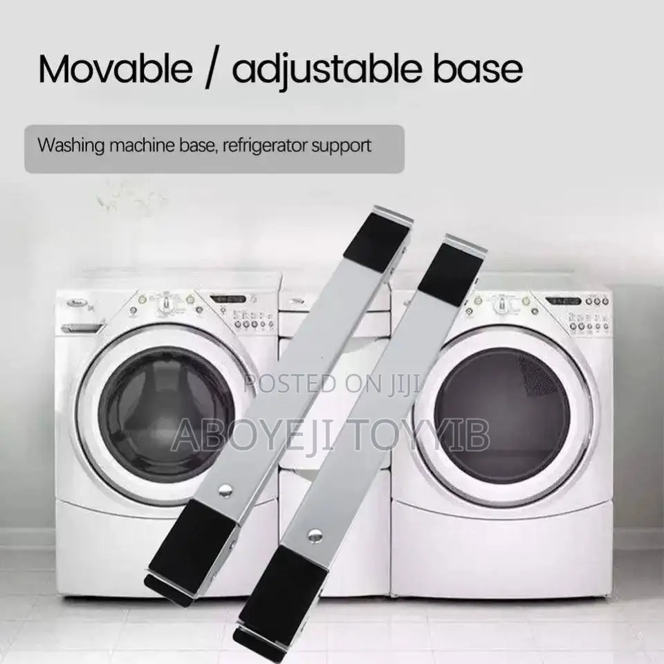 Washing Machine/Refrigerator Moveable Base Stand.