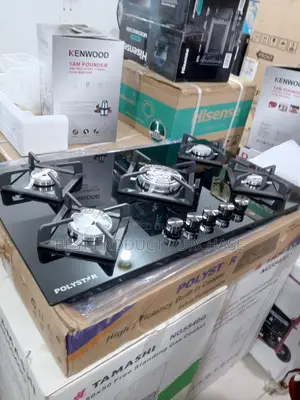 Brand New Polystar Pv-Ub5g5848 5 Burner Built-in Gas Hob