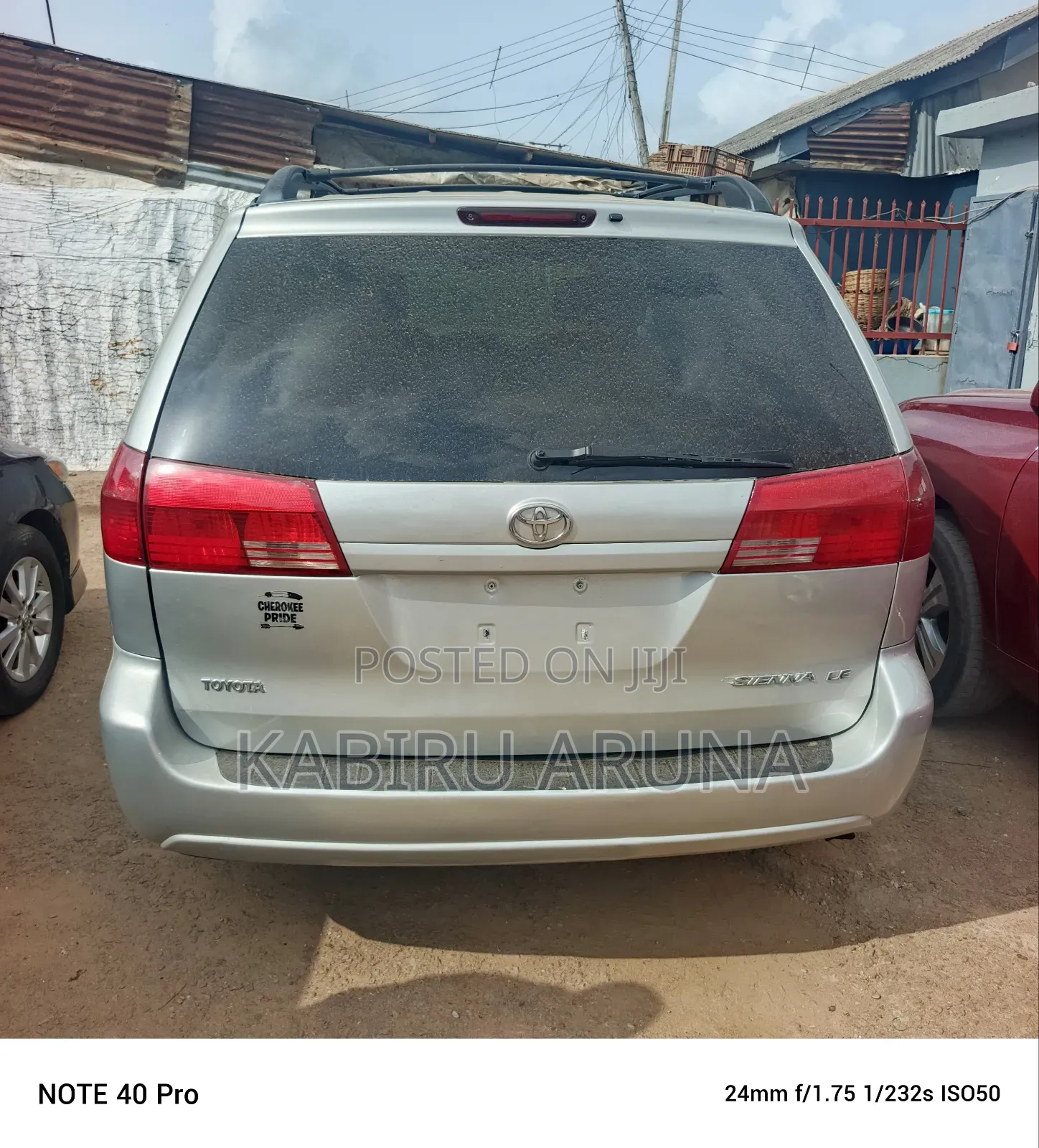 Toyota Sienna 2003 Silver