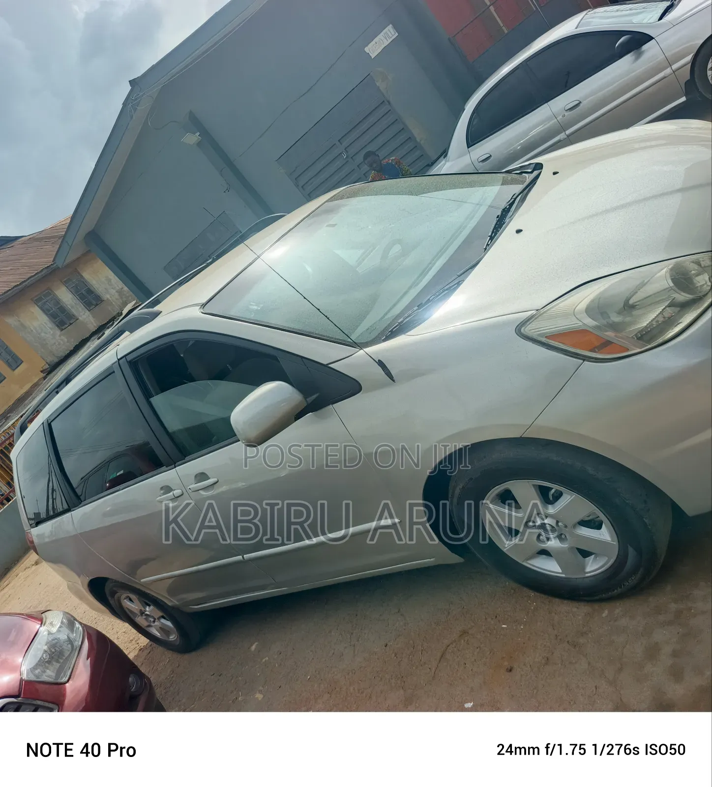 Toyota Sienna 2003 Silver