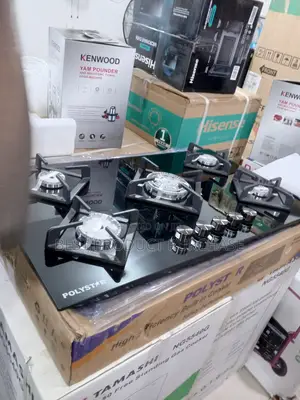 Brand New Polystar Pv-Ub5g5848 5-Burner Sabaf Burner Hob