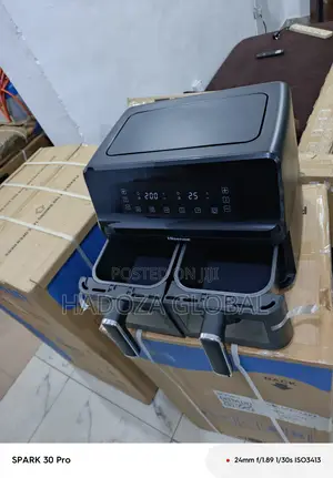 Hisense Twin-basket 8l Hot Air Fryer