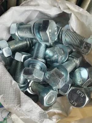 24×70 Bolt and Nut With Washer