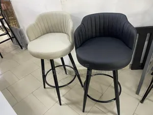 Quality Leather Rotating Barstool