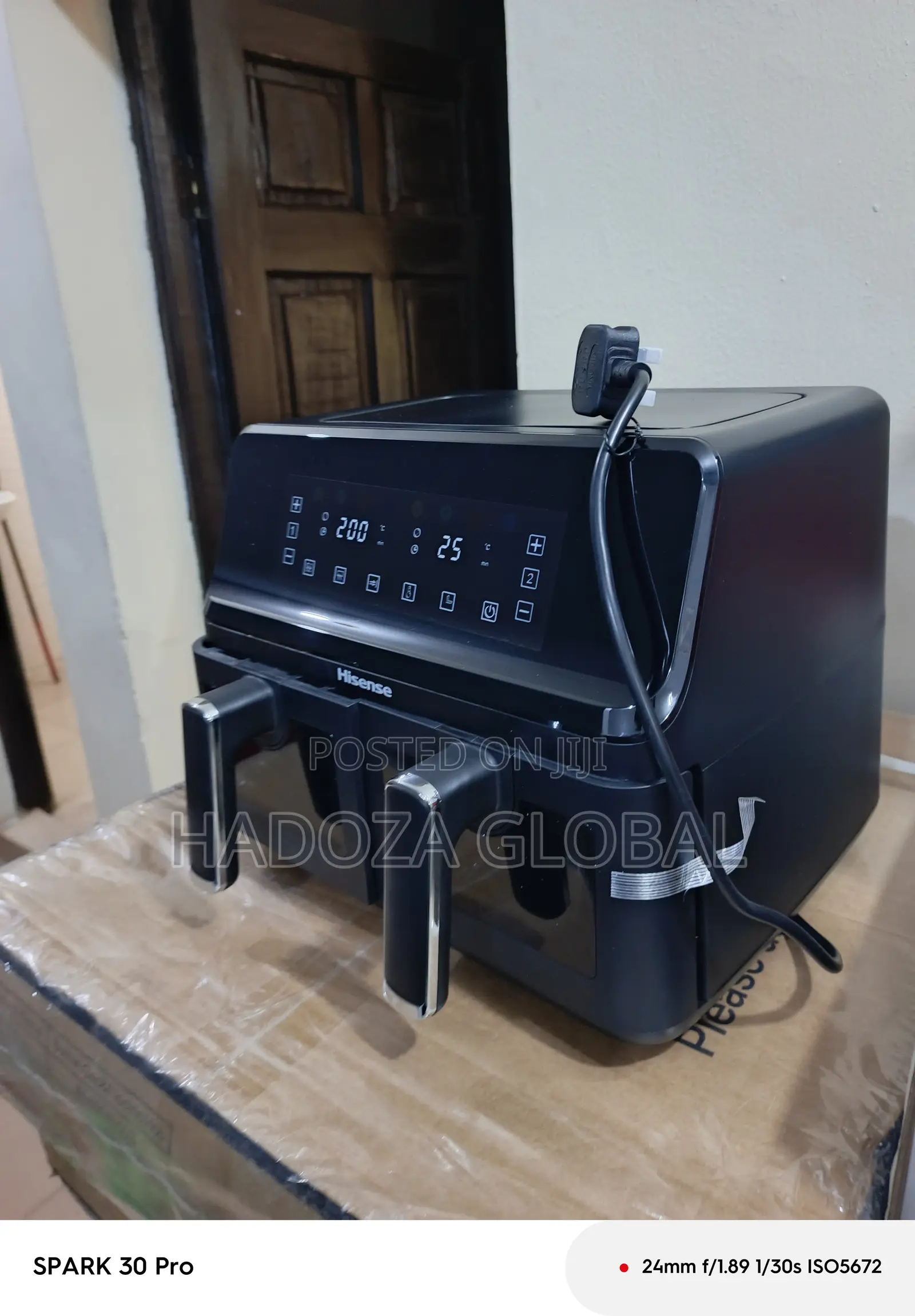 Hisense 8l Dual-side Air Cooking Appliance