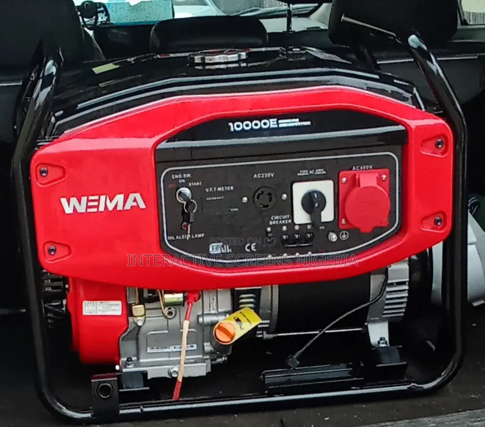 10 Kva 3 Phase Key Starting Petrol Generator