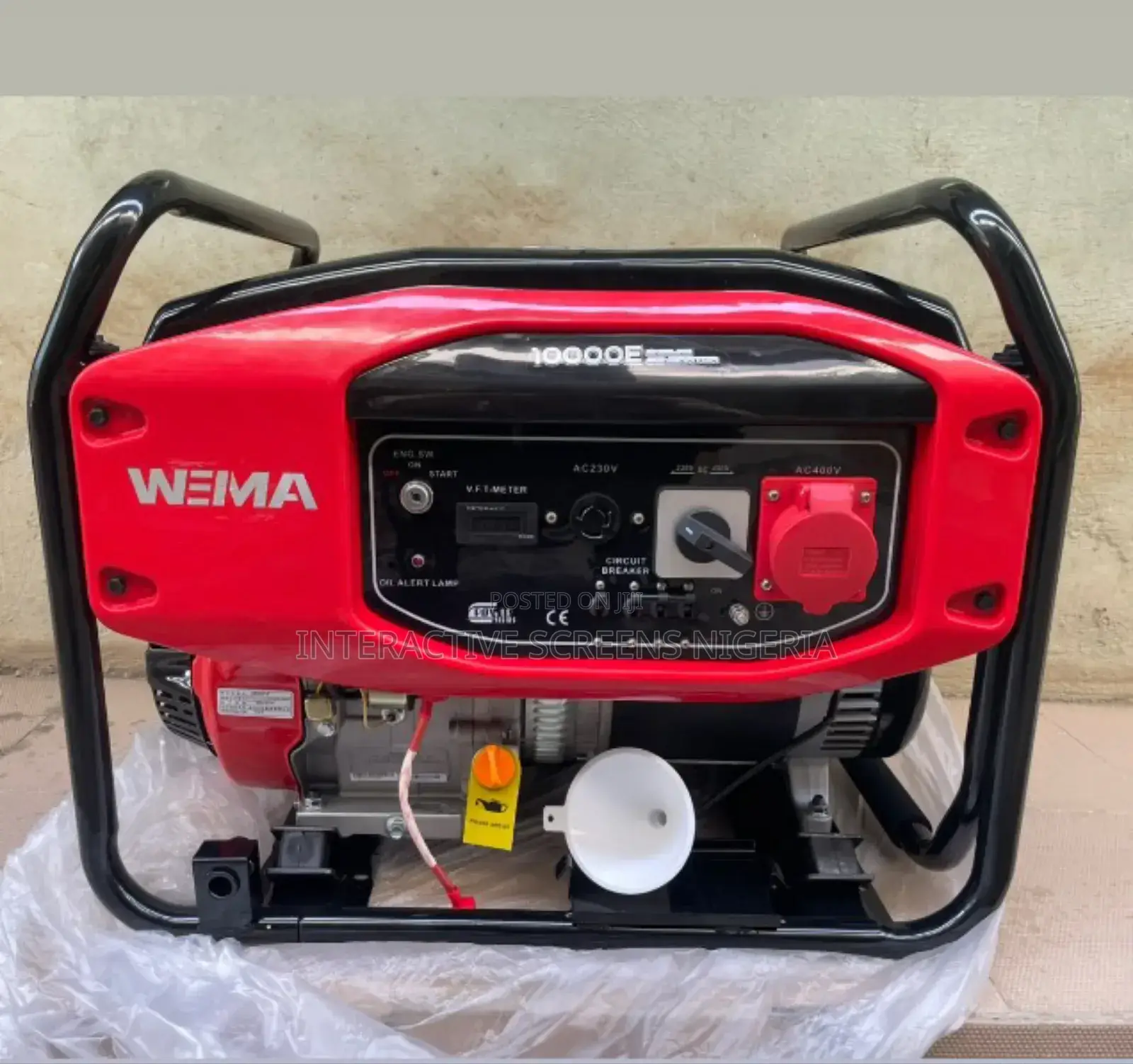 10 Kva 3 Phase Key Starting Petrol Generator