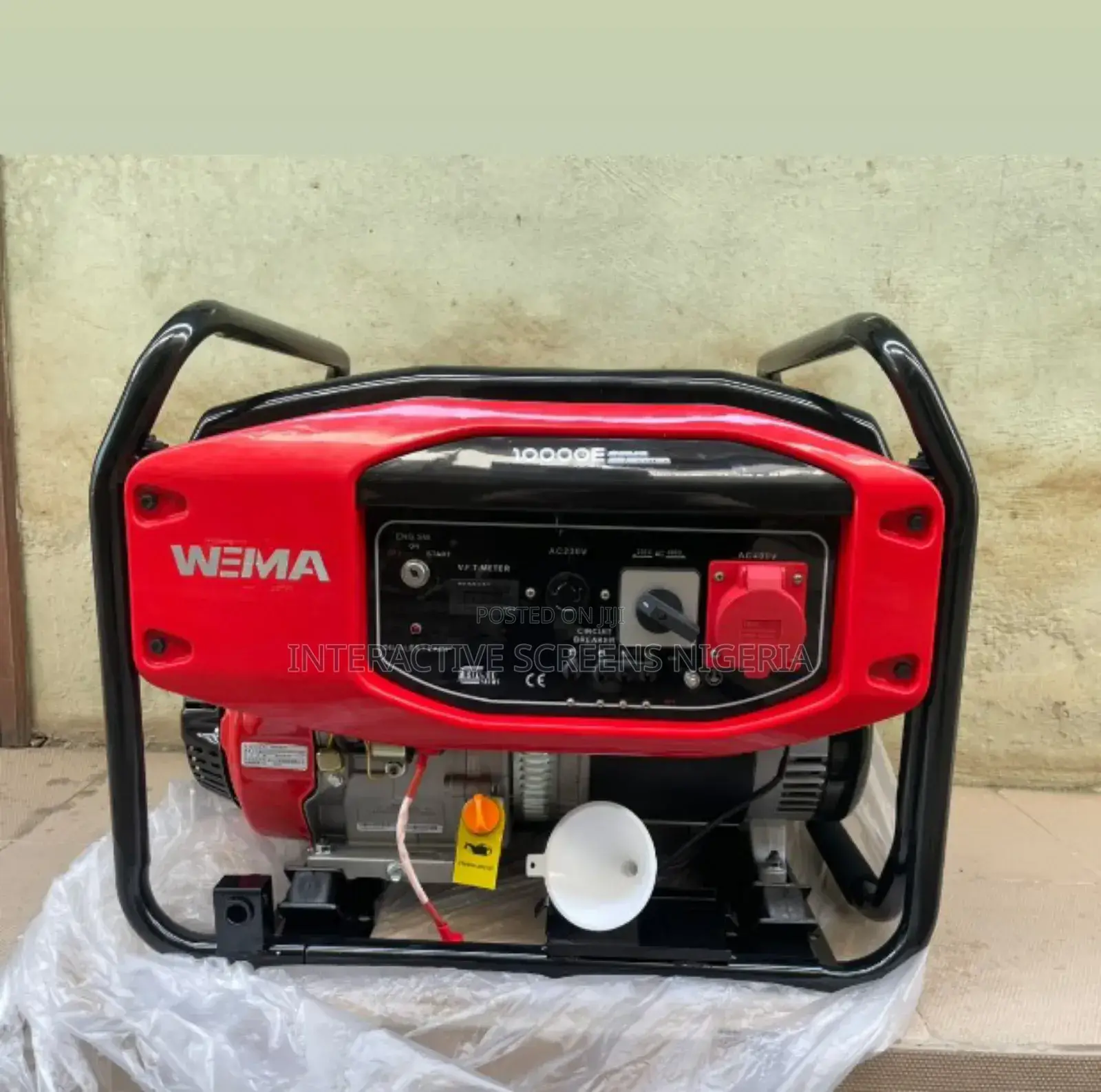 10 Kva 3 Phase Key Starting Petrol Generator