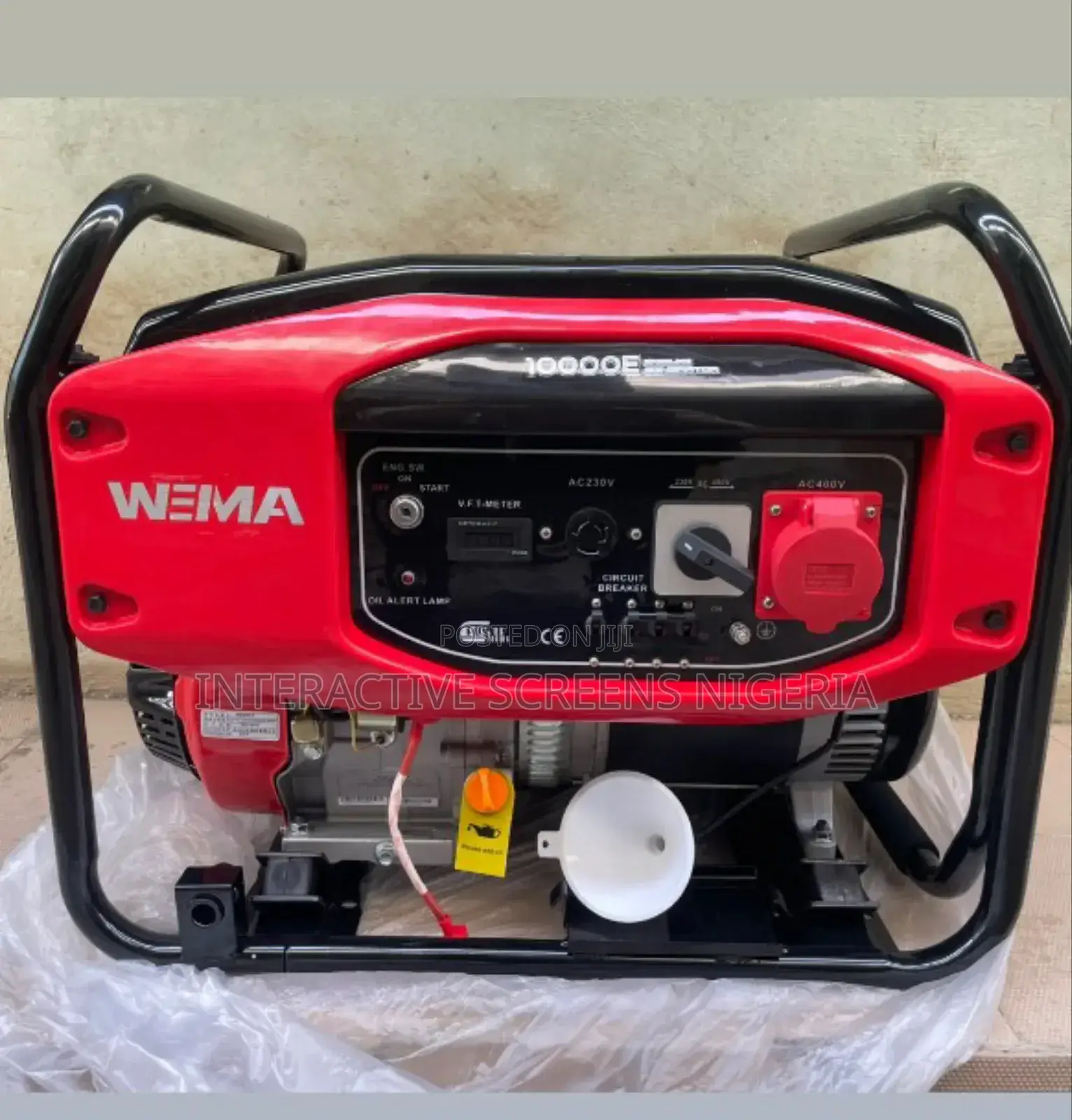 10 Kva 3 Phase Key Starting Petrol Generator