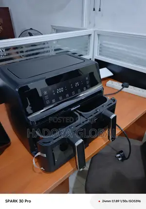 Twin-compartment 8l Hisense Digital Airfryer