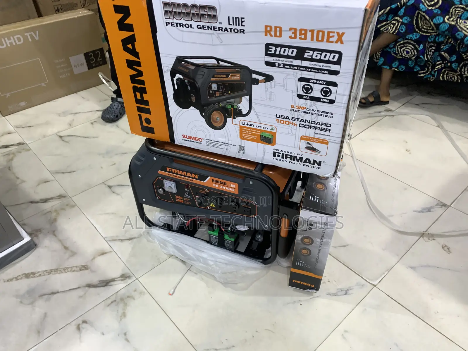 High-Quality Firman Rugged Generator Rd3910ex – Ready to Use